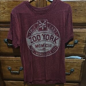 Zoo York Maroon Short Sleeve Tee